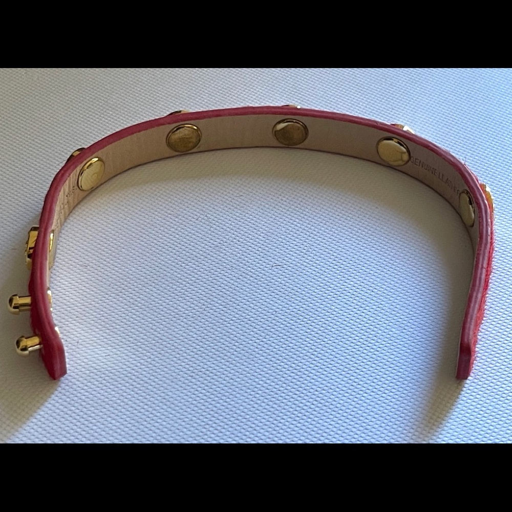 Rustic cuff red. - Picture 7 of 8